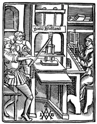 Presse à imprimer