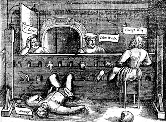 Prisonniers dans la tour des Lollards