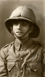 Soldat Lacey, 5e régiment East Surrey, Chakrata, Inde, 1917
