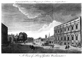 Jardin privé de Westminster, Londres