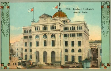Bourse de commerce, La Havane, Cuba, vers 1910