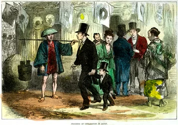 Progrès de la civilisation au Japon, 1875