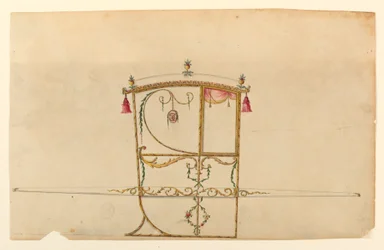 Projet pour une chaise à porteurs