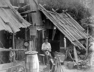 Prospecteur, Gippsland, Victoria, Australie, 1886