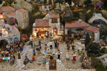 Crèche provençale, Paris, France