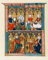 Prudence, Tempérance, Force et Justice, 1290-1300