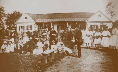Piotr I. Tchaïkovski 1840-1893 avec la famille Davydov au domaine de Kamenka