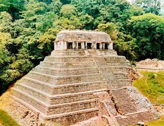 Pyramide et Temple des Inscriptions, Palenque, Mexique, 7e siècle