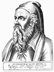 Pythagore c560 - 480 av. J.-C., philosophe et scientifique grec