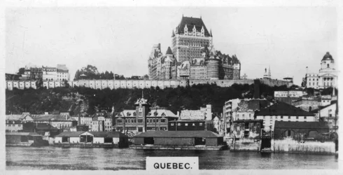 Québec, Canada, vers les années 1920