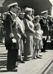 La Reine Mary part en visite au Canada, 1939
