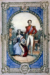 Reine Victoria et Prince Albert, vers 1840