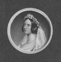 La reine Victoria au moment de son mariage, 1901
