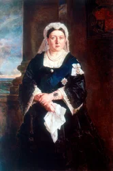 Reine Victoria, vers 1880