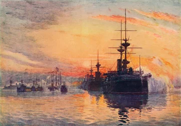 Dernier voyage de la reine Victoria, 1er février 1901