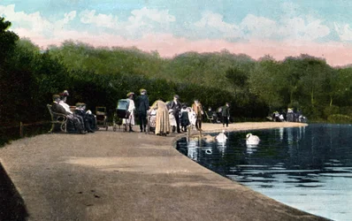 Queens Park, Brighton, East Sussex, début du 20e siècle