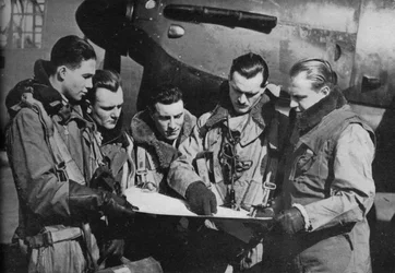 Équipage de bombardier de la RAF, 1941