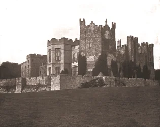 Château de Raby, comté de Durham, 1894