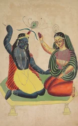 Radha et Krishna, 1800s