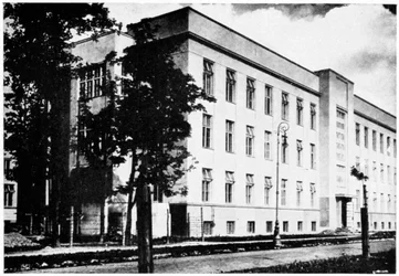 Institut du Radium, Varsovie, Pologne, 1932