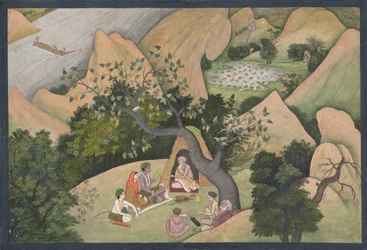 Rama, Sita et Lakshmana à l