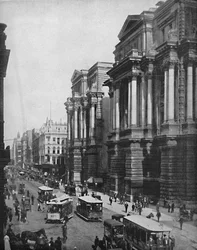 Rue Randolph, Chicago, Illinois, vers 1897