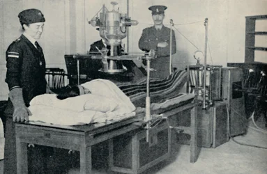 Rayons qui révèlent les recoins secrets du corps