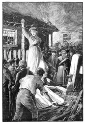 Émeutes de Rebecca, sud du Pays de Galles, années 1840