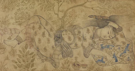 Figure allongée, 1630-40