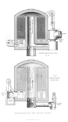 Four à vent chaud régénératif, 1866