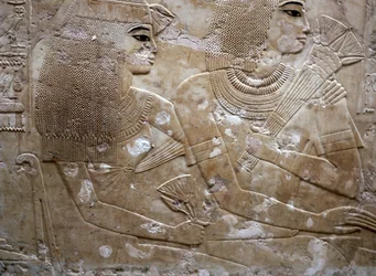 Relief de la tombe de Ramose, Louxor, Égypte, 14ème siècle av. J.-C.