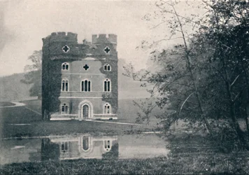 Vestiges du palais de Wolsey, Esher, 1903