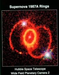 Vestige de la supernova 1987A
