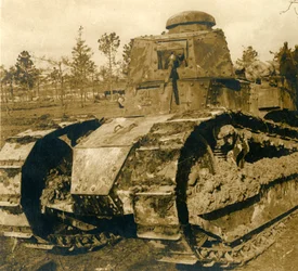 Char Renault, vers 1914-1918
