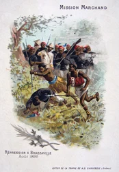Répression à Brazzaville, août 1896
