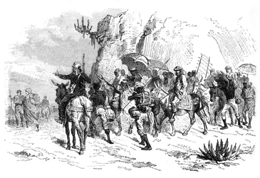 Retour des captifs abyssins