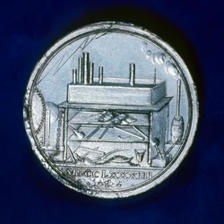 Revers de la médaille commémorative pour Joseph Priestley, chimiste anglais, 1803