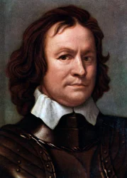 Richard Deane, général anglais en mer, vers 1653, 19e siècle