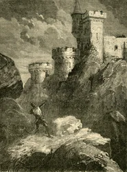 Richard Ier blessé au siège du château de Chaluz, 1199