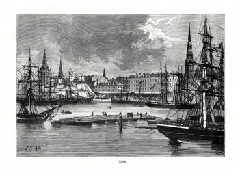 Riga, Lettonie, 1879