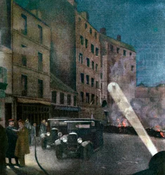 Émeute sur la rue Nationale, Paris