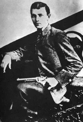 Robert Ford, le meurtrier du hors-la-loi Jesse James, vers les années 1880, 1954