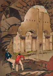 Château de Rochester - Intérieur, c1845, 1864
