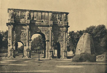 Rome - Arc de Constantin AD 315, 1910
