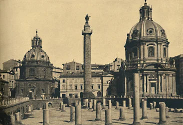 Rome - Colonne de Trajan, 1910