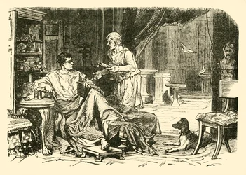 Étude romaine, 1890