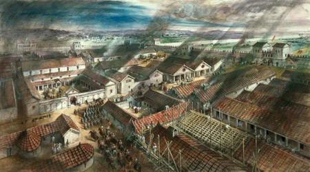 Fort romain à Londres, vers 122 apr. J.-C.