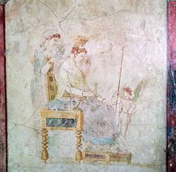 Peinture murale romaine d