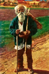 Mendiant roumain, vers 1928