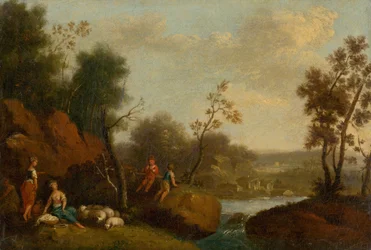 Paysage romantique